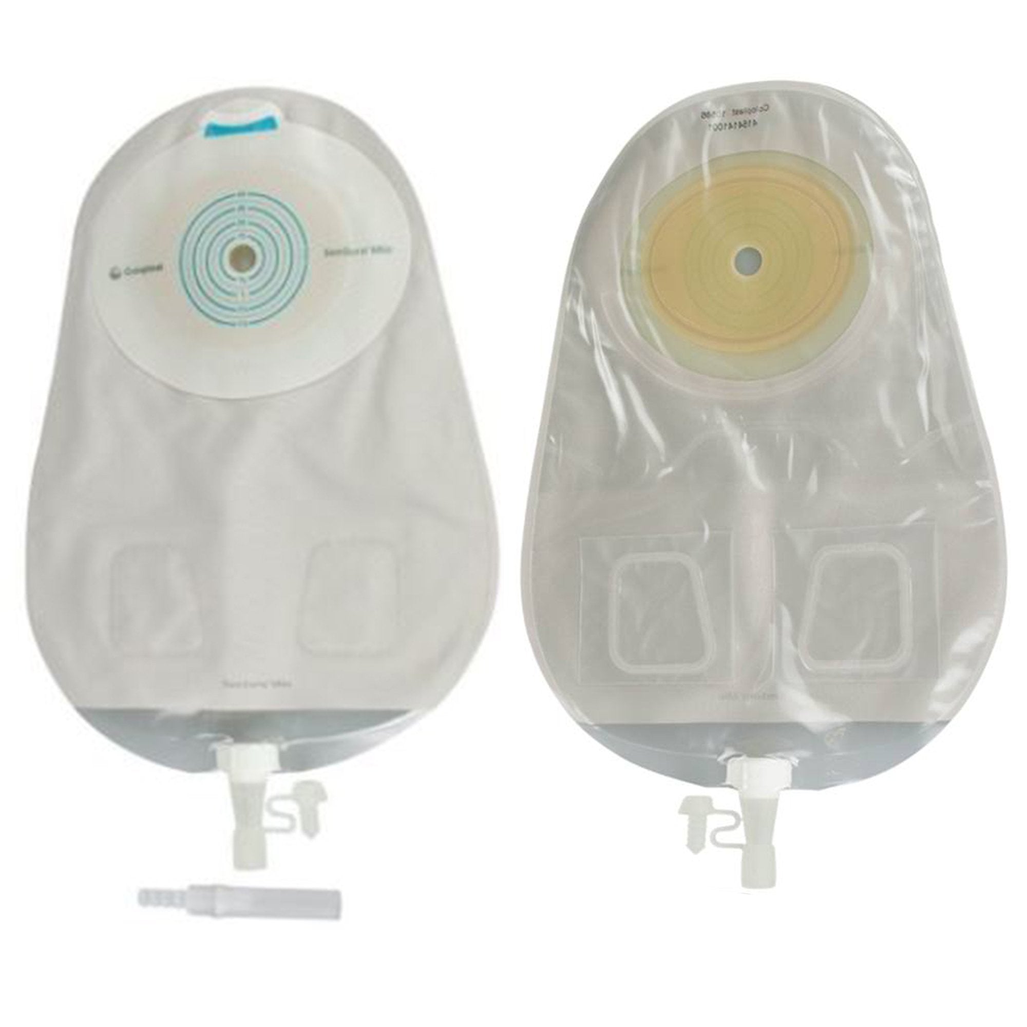 Ostomy Pouch SenSura Mio One Piece System 10 1/2 Inch Length, Maxi Flat, Trim to Fit 3/8 to 1 3/4 Inch Stoma Drainable