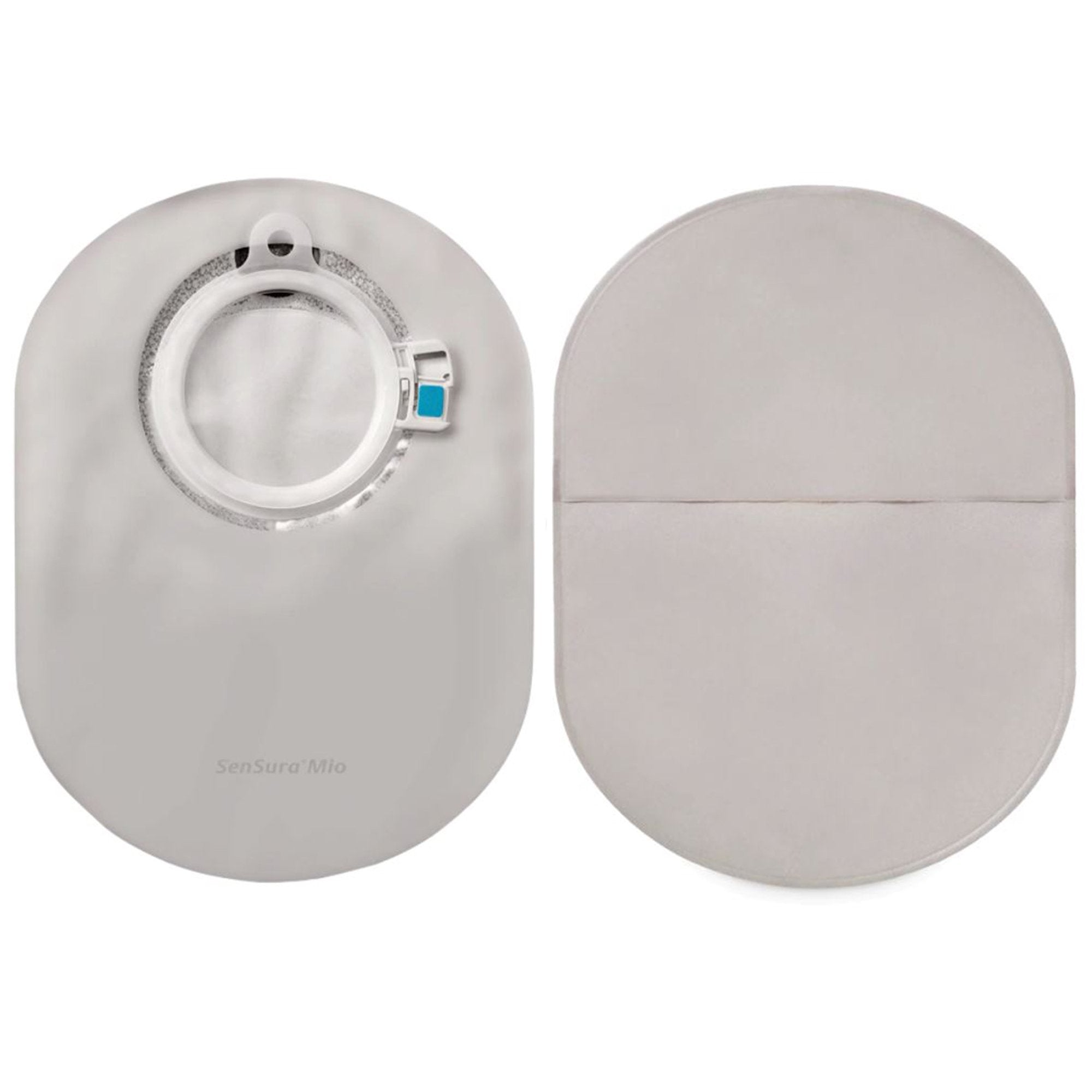 Ostomy Pouch SenSura Mio Two Piece System 8 1/4 Inch, Maxi Length Flat 60 mm Stoma Closed End