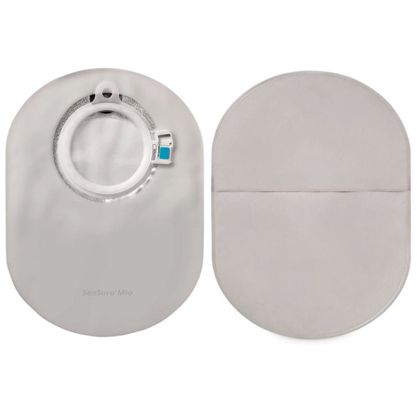 Ostomy Pouch SenSura Mio Two Piece System 8 1/4 Inch, Maxi Length Flat 60 mm Stoma Closed End
