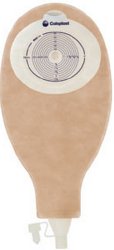 Ostomy Pouch SenSura One Piece System 12 1/2 Inch Length Flat, Trim to Fit 3/8 to 3 Inch Stoma Drainable