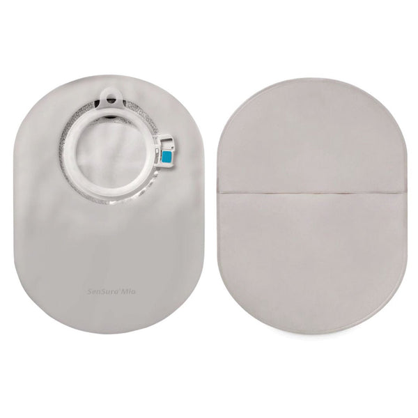 Ostomy Pouch SenSura Mio Two Piece System 8 1/4 Inch, Maxi Length Flat 50 mm Stoma Closed End