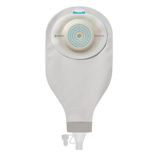 Ostomy Pouch SenSura Mio High Output One Piece System Convex, Trim to Fit 3/8 to 2 Inch Stoma Drainable