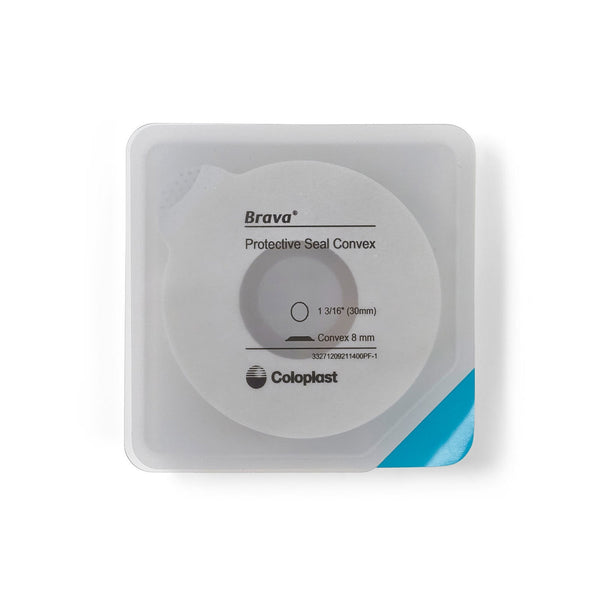 Ostomy Seal Brava Convex, Starter Hole 1 3/16 Inch (30mm)
