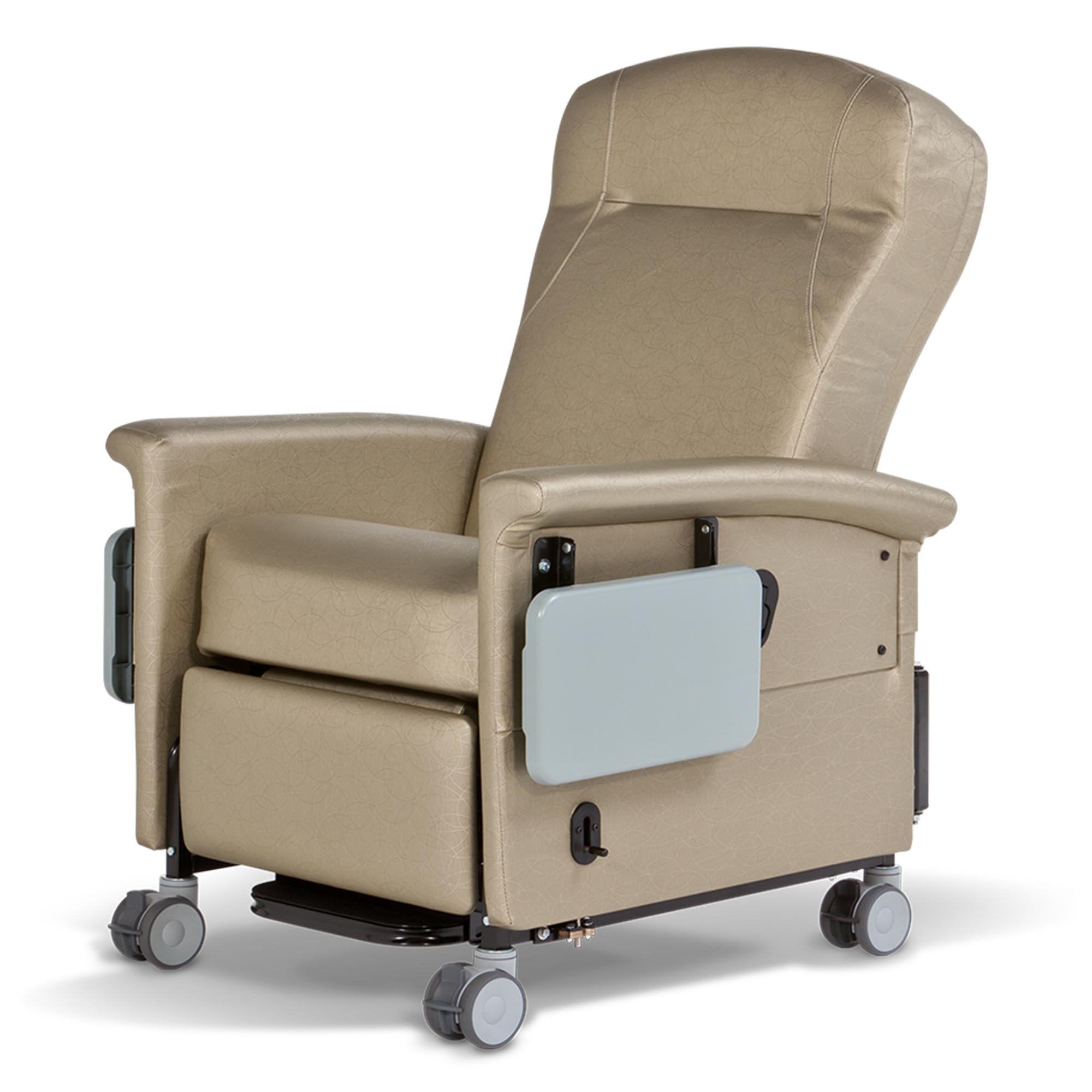 Medical Transport Recliner Asecent II Natural Vinyl Thermoplastic