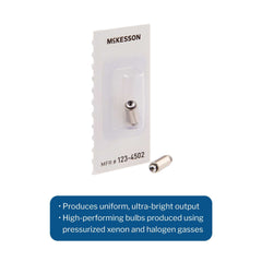otoscope replacement bulb mckesson halogen 3 5 volt 0 72 watt packaging type box