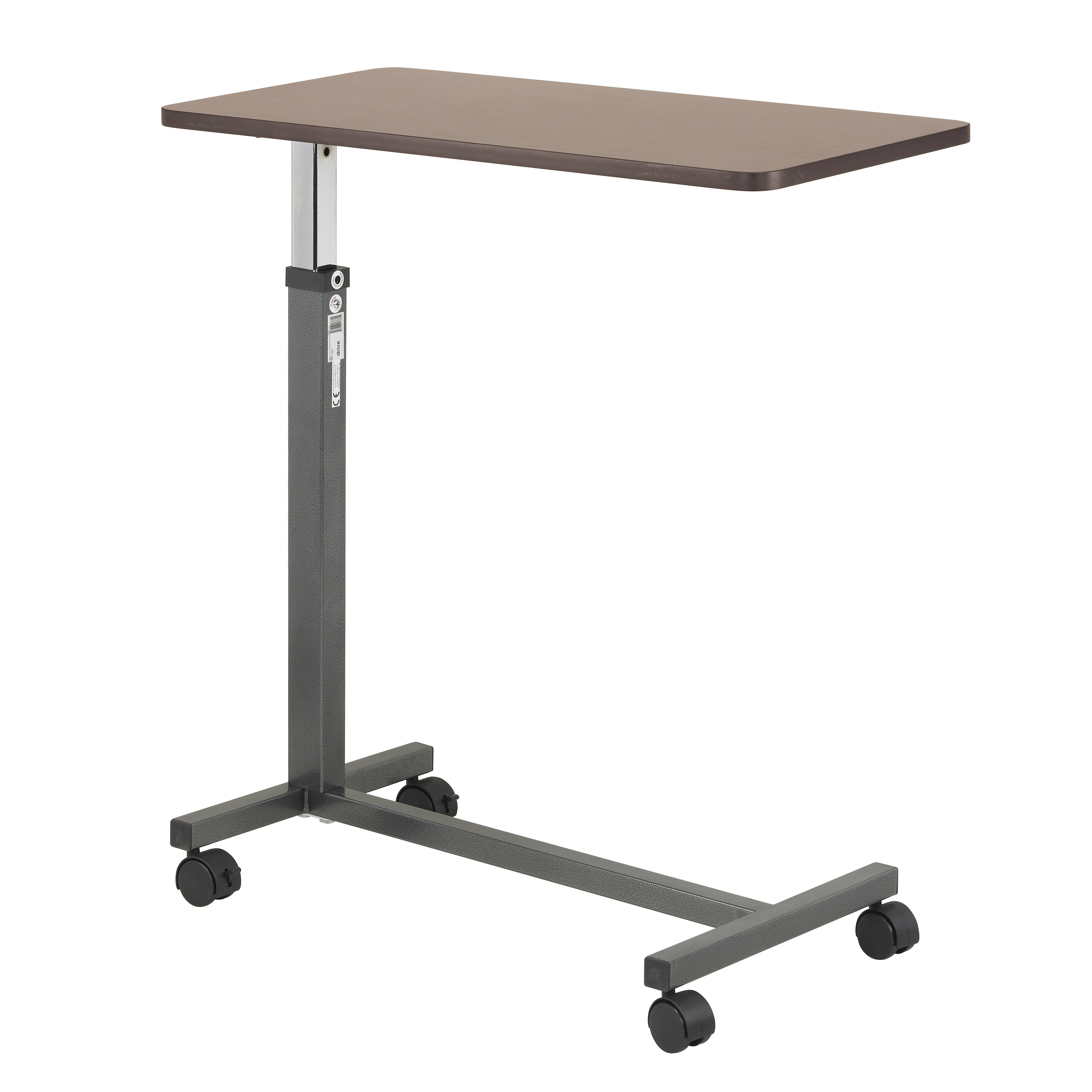 Overbed Table Drive Non Tilt Adjustment Handle 28 to 45 Inch Height Range