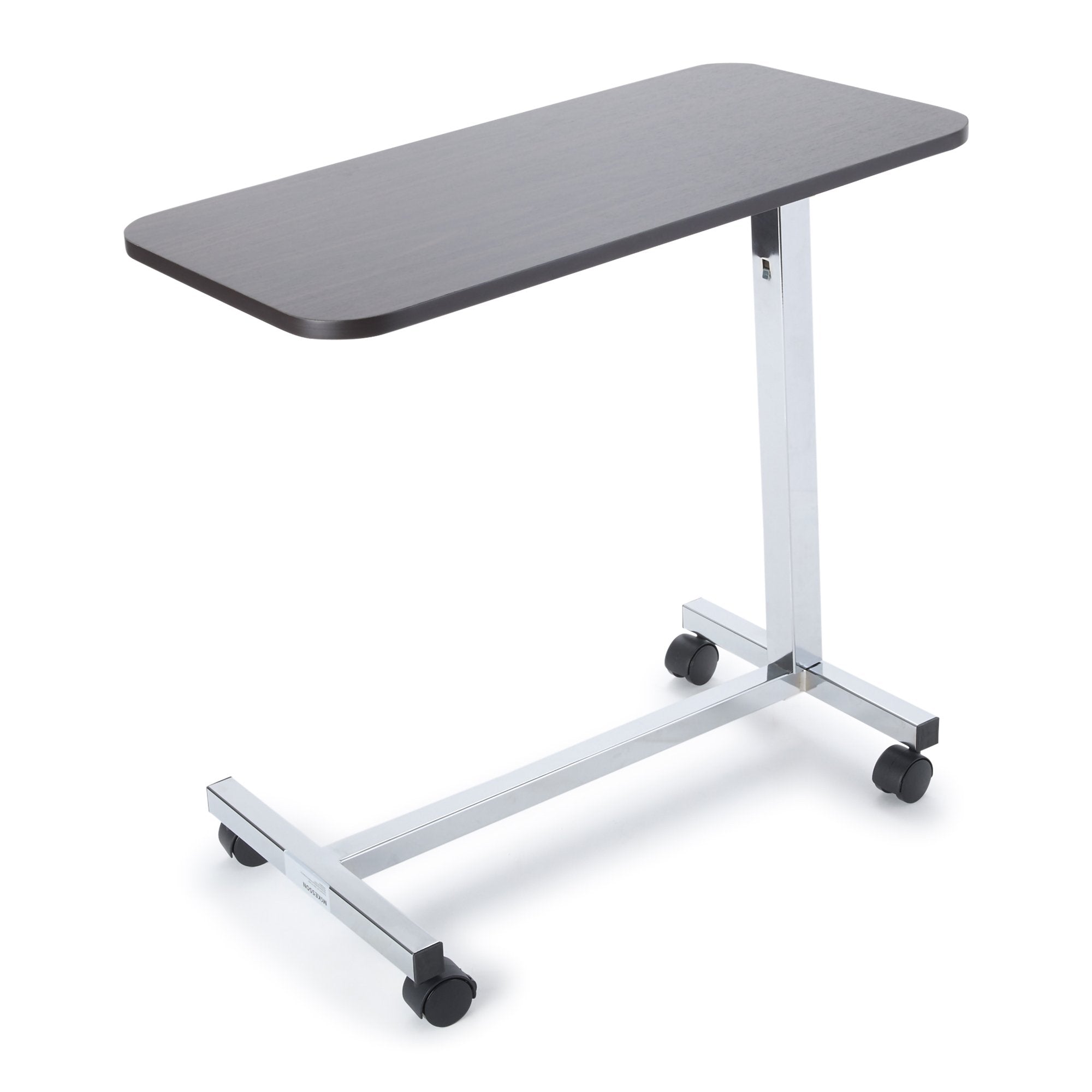 Overbed Table McKesson Non Tilt Spring Assisted Lift 28 1/4 to 43 1/4 Inch Height Range