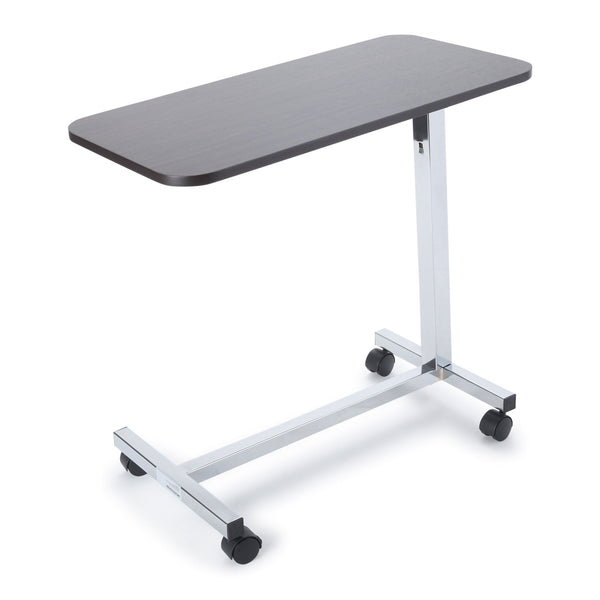 Overbed Table McKesson Non Tilt Spring Assisted Lift 28 1/4 to 43 1/4 Inch Height Range