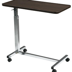 overbed table non tilt w chrome finish 30 x15