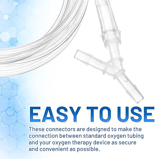 Oxygen Tubing Connectors Y Connector  Bg/10