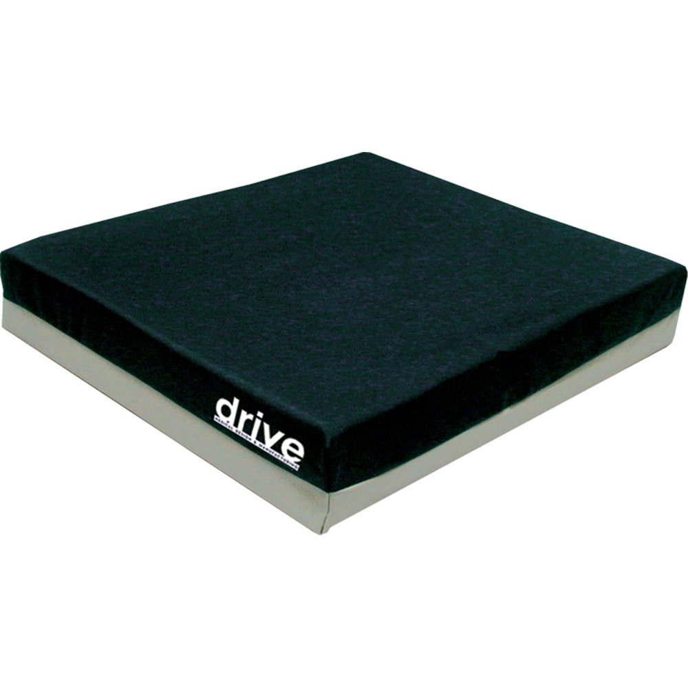 Seat Cushion Gel "E" 18 W X 16 L X 2 D Inch Foam / Gel