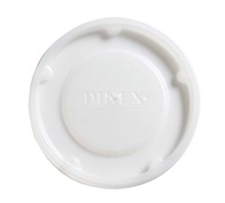 Drinking Tumbler Lid Dinex Translucent Polystyrene Disposable