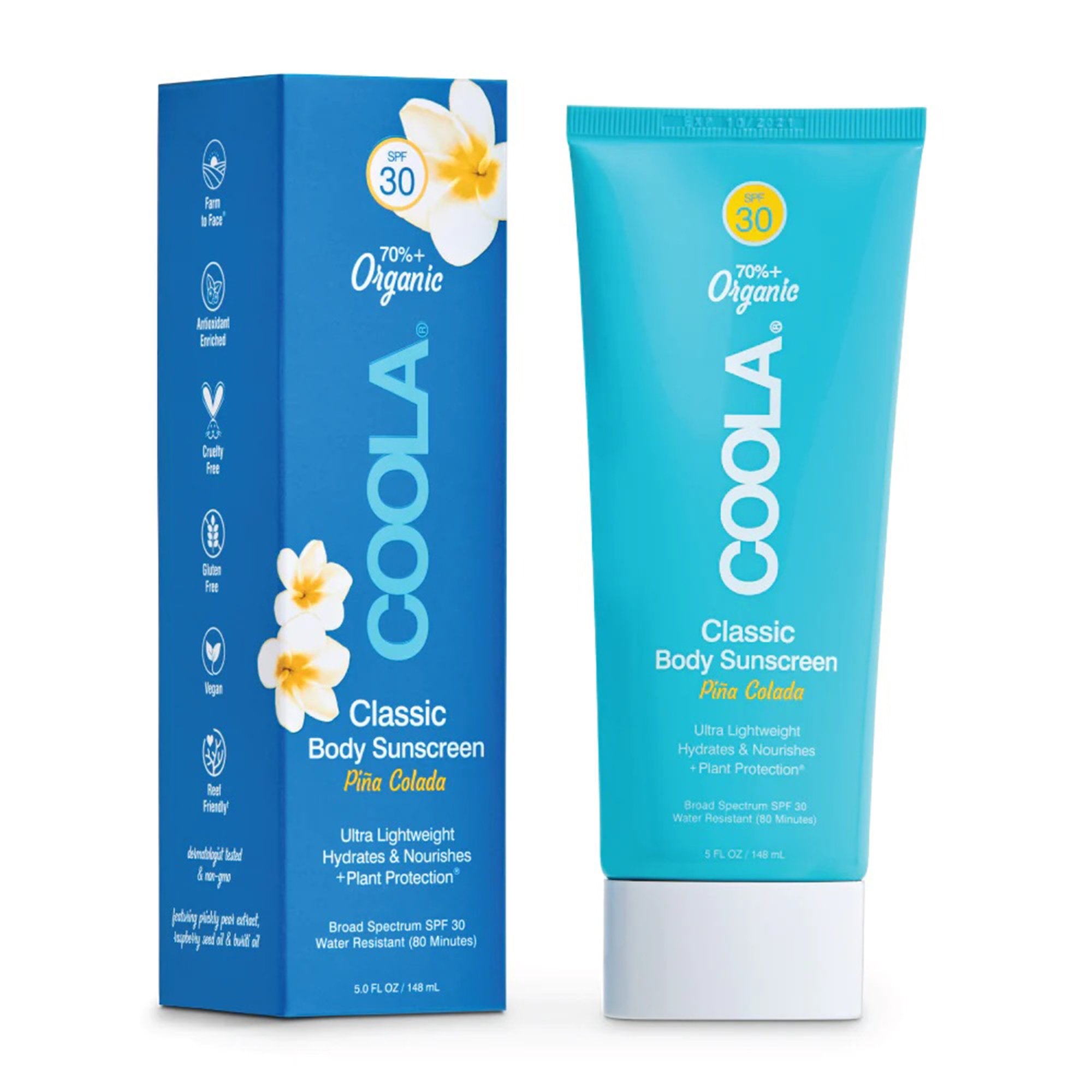 Sunscreen COOLA® Classic Body SPF 30 Lotion 5 oz. Tube