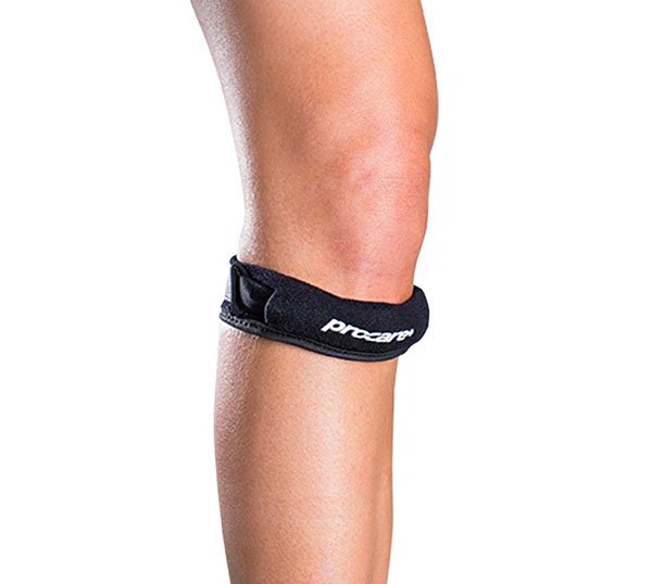 Patellar Knee Strap Surround Medium Hook and Loop Strap Closure Left or Right Knee, Packaging Type- Each