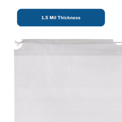 patient belongings bag mckesson 4 x 20 x 20 inch polyethylene drawstring closure white packaging type each
