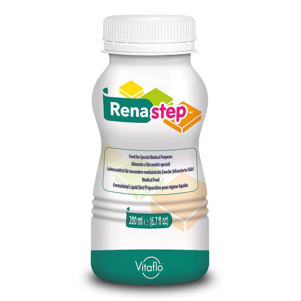Pediatric Oral Supplement Renastep Vanilla Flavor 6.7 oz. Bottle Liquid Protein Kidney Disease