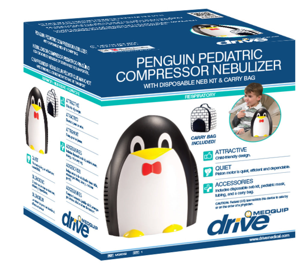 Penguin Pediatric Compressor Nebulizer With Bag