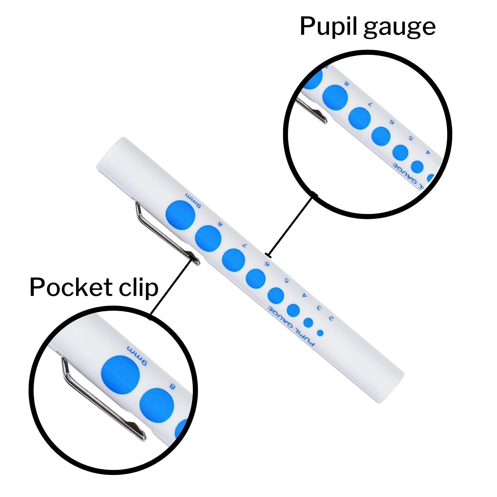 penlight mckesson white light 4 1 2 inch disposable packaging type each