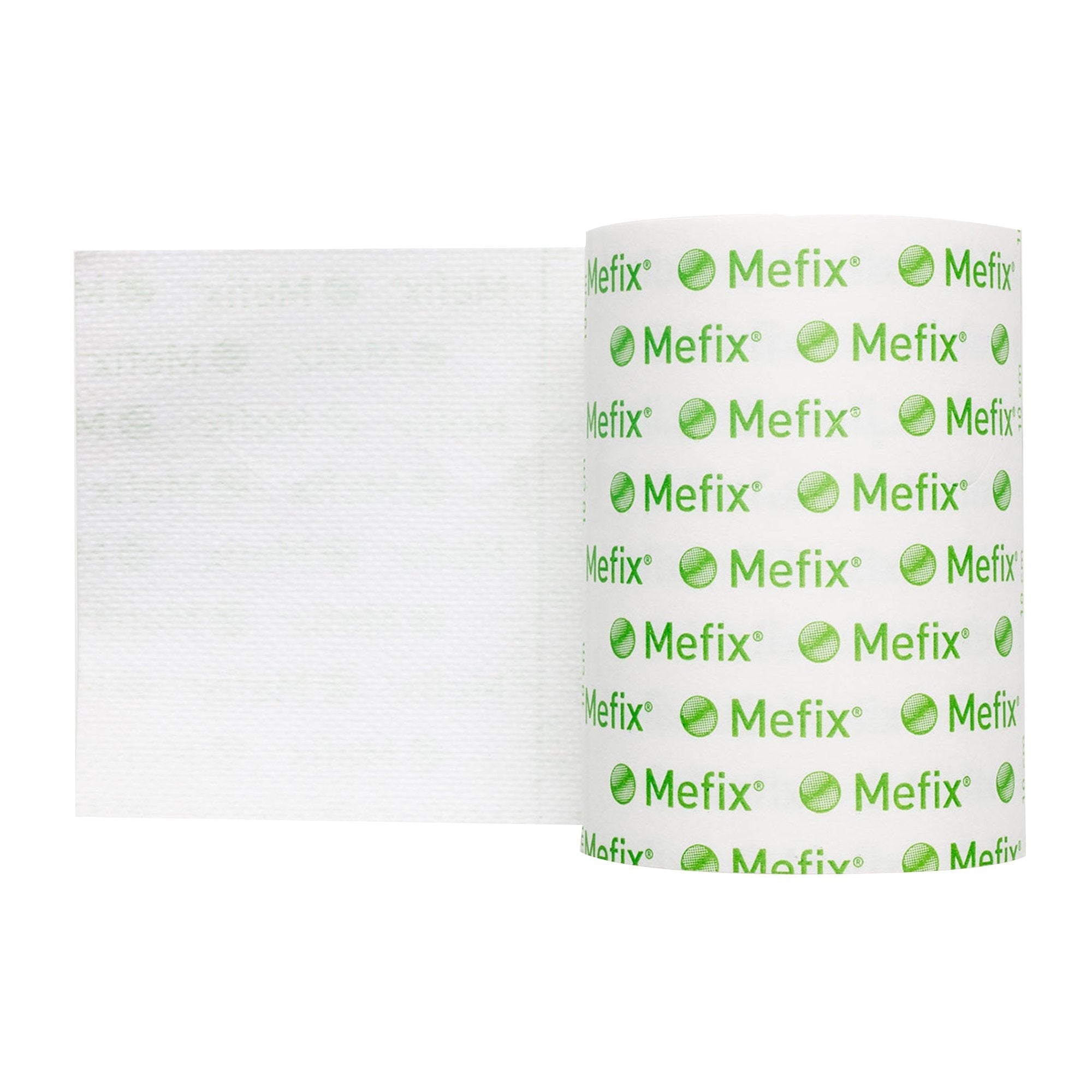 Perforated Dressing Retention Tape with Liner Mefix White 1 Inch X 11 Yard Nonwoven Spunlace Polyester NonSterile