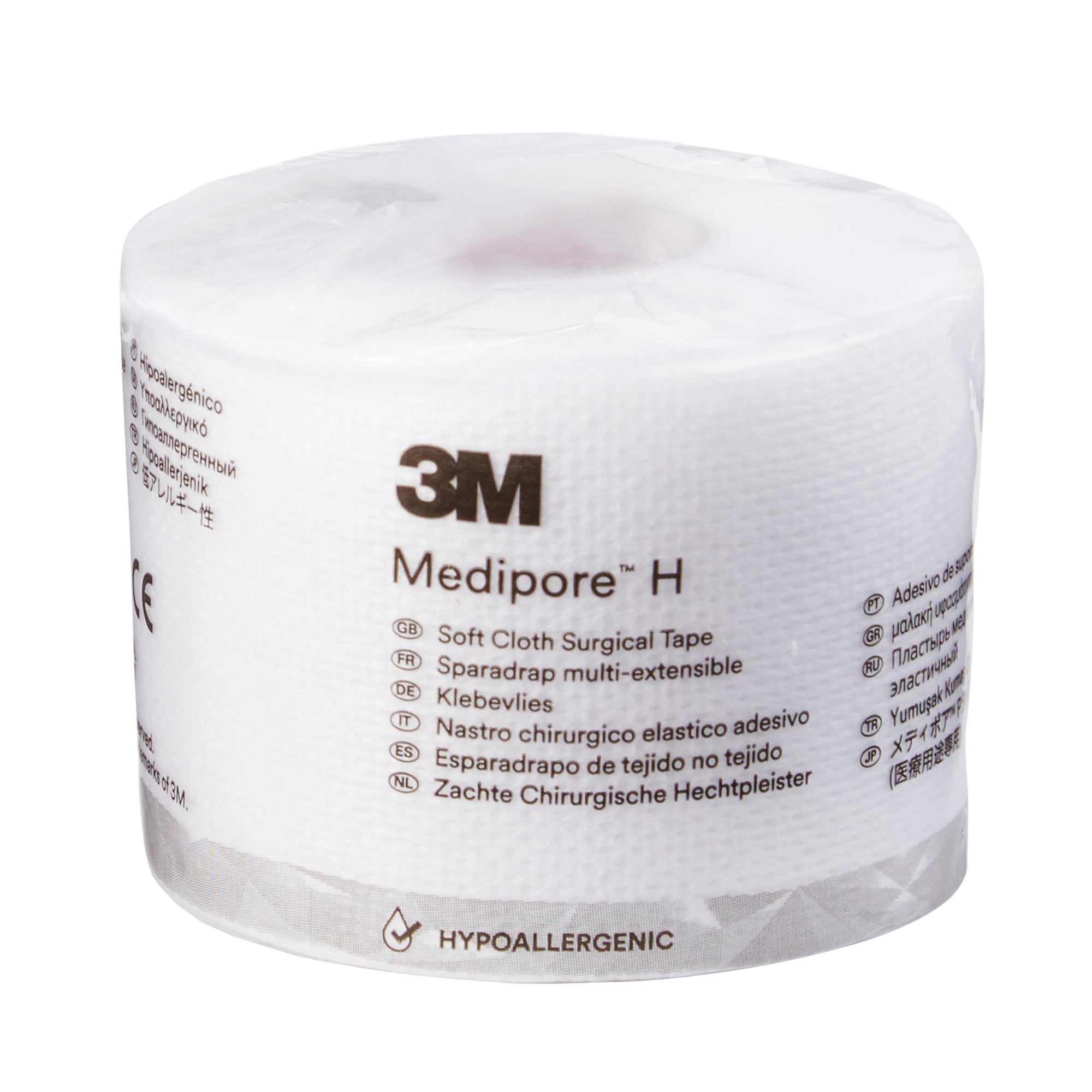Perforated Medical Tape 3M Medipore H White 2 Inch X 10 Yard Soft Cloth NonSterile
