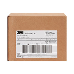 perforated medical tape 3m medipore h white 3 inch x 10 yard soft cloth nonsterile packaging type case