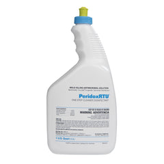 PeridoxRTU Sporicidal Surface Disinfectant Cleaner Peroxide Based Manual Pour Liquid 32 oz. Bottle Vinegar Scent Sterile