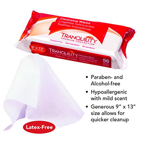 personal cleansing wipe tranquility® soft pack scented 56 count 3
