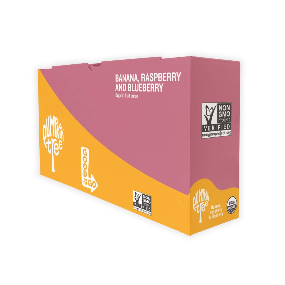 peter rabbit organics fruit snacks raspberry banana and blueberry case of 10 4 oz