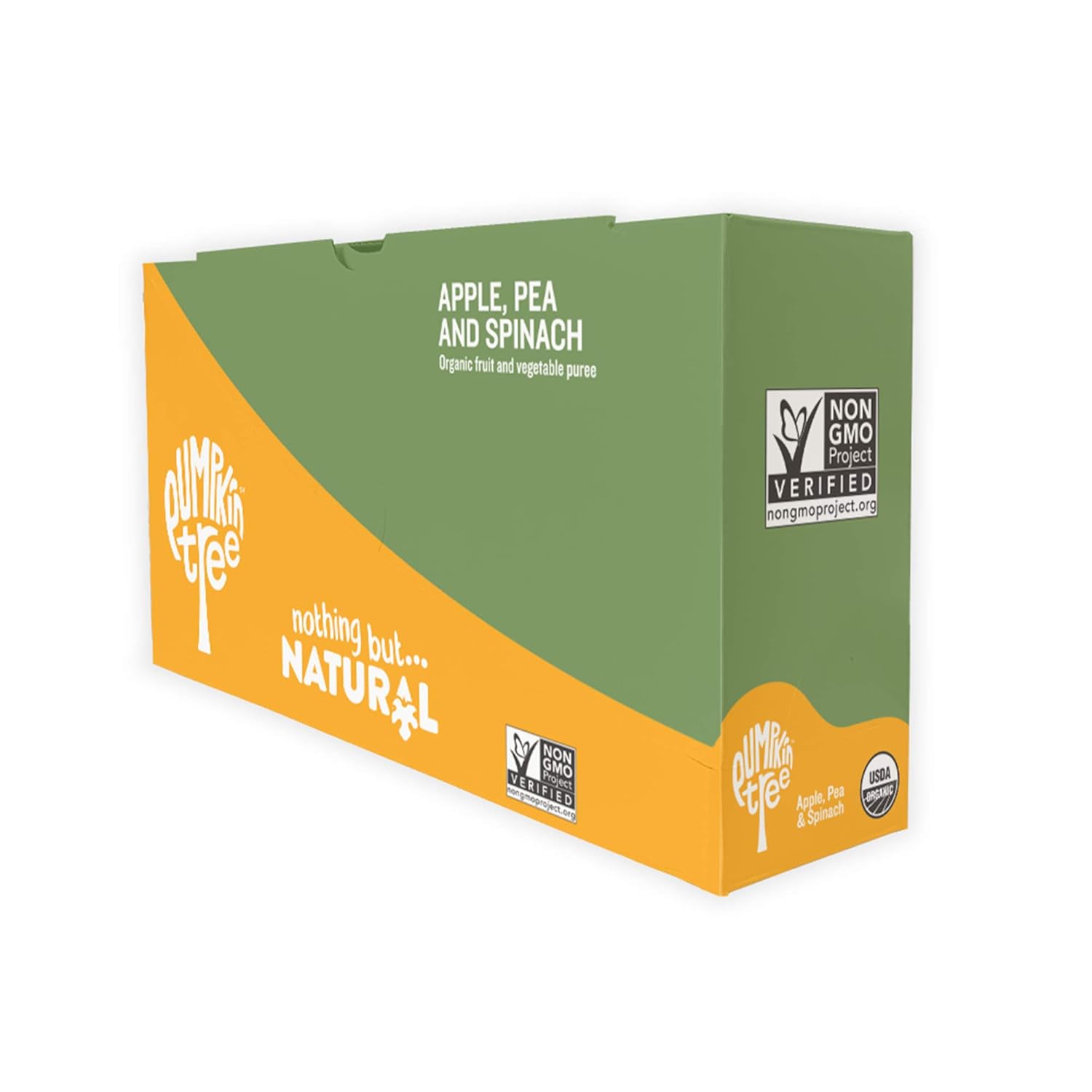 peter rabbit organics veggie snacks pea spinach and apple case of 10 4 4 oz