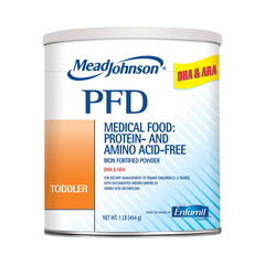 Infant Formula PFD Toddler Vanilla Flavor 14.1 oz. Can Powder Iron Amino Acid Metabolic Disorders