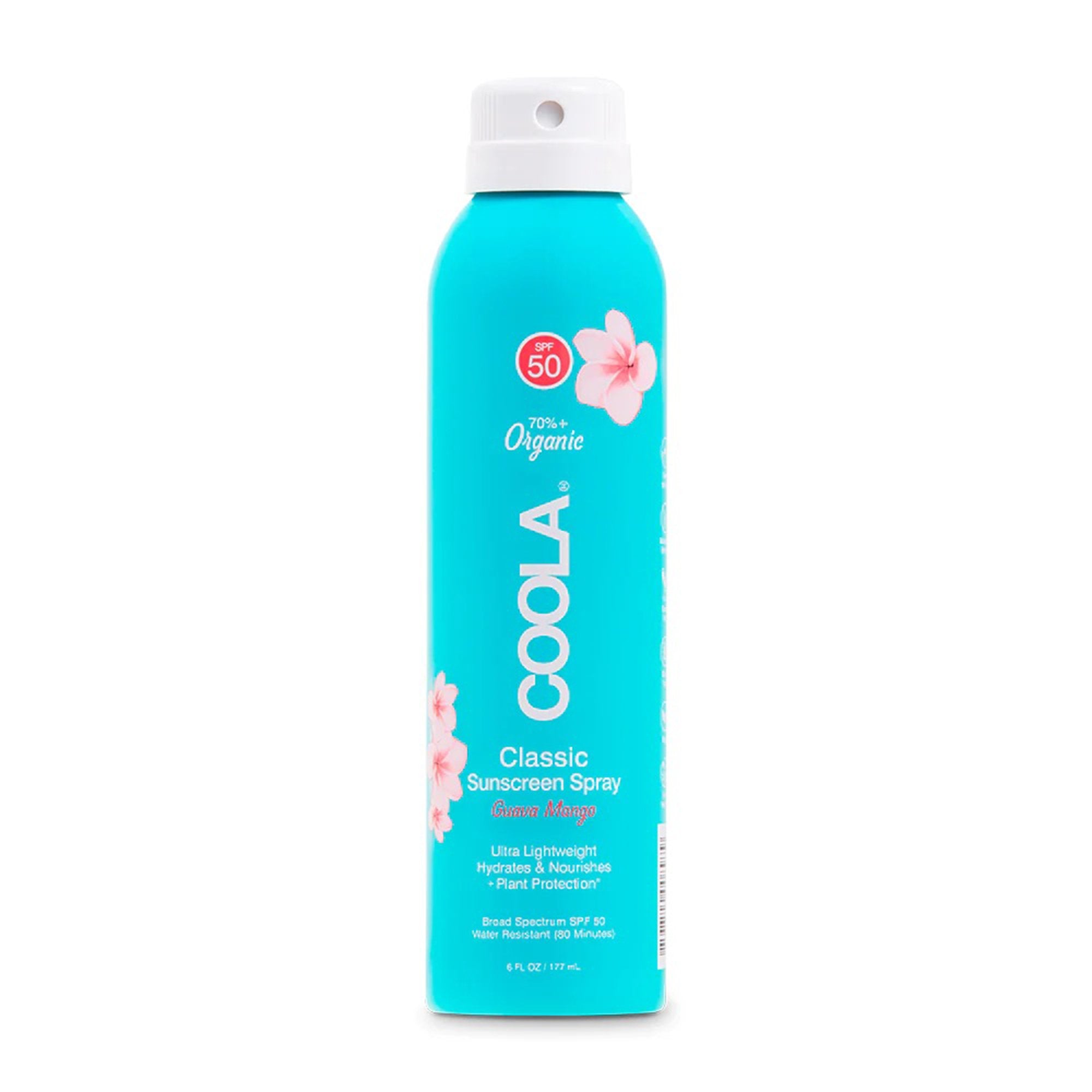 Sunscreen COOLA Classic Body SPF 50 Spray 6 oz. Aerosol Can, Packaging Type- Case