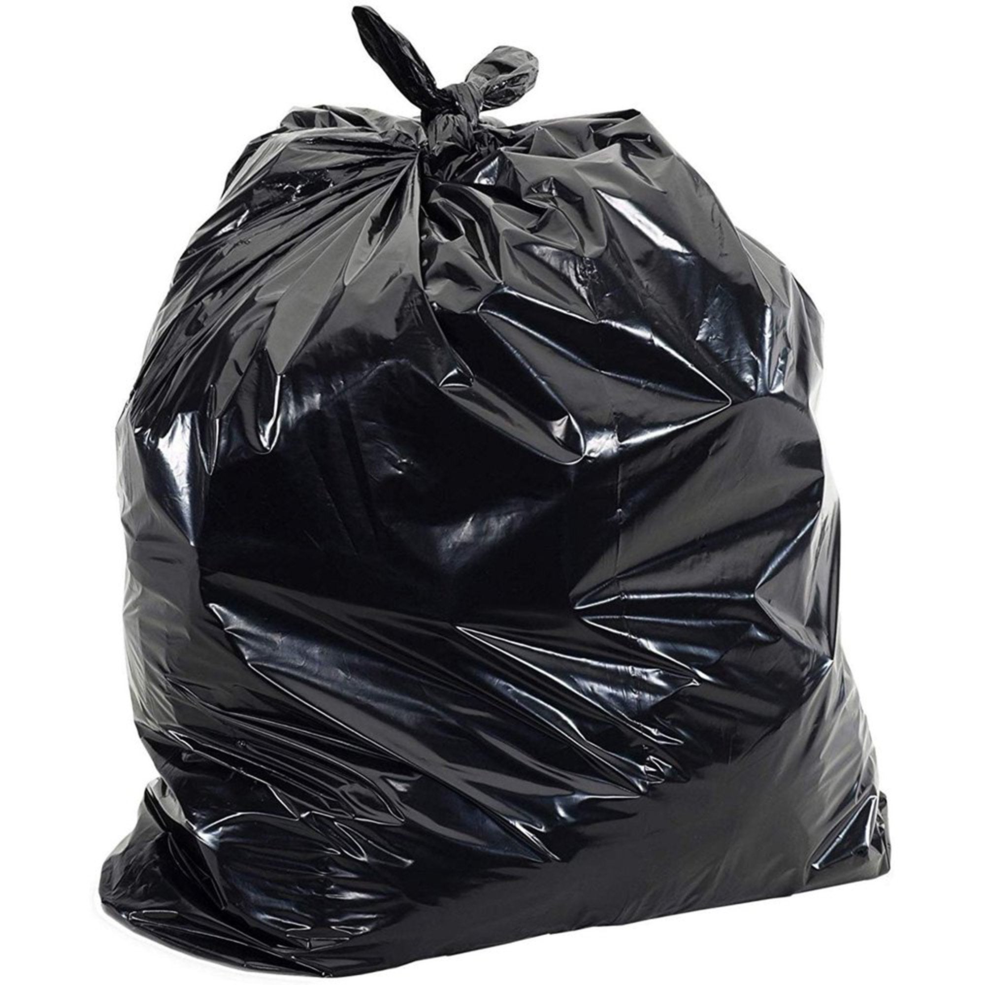  Pitt Plastics black LLDPE trash bags