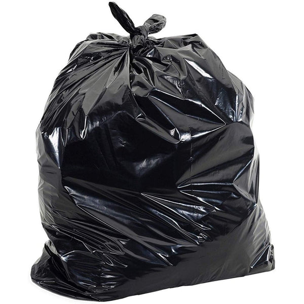  Pitt Plastics black LLDPE trash bags