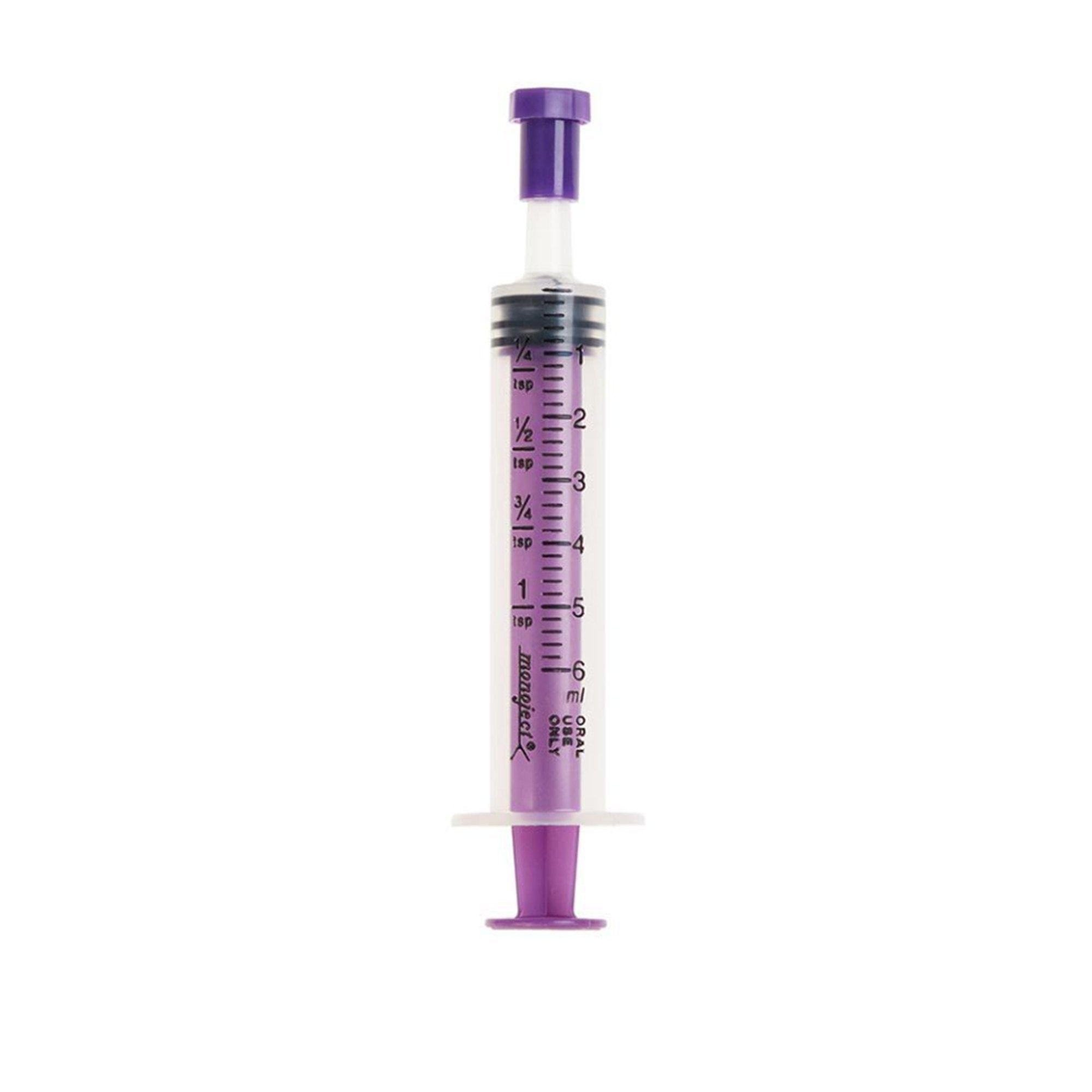 Oral Medication Syringe Monoject 6 mL Oral Tip Without Safety, Packaging Type- Box