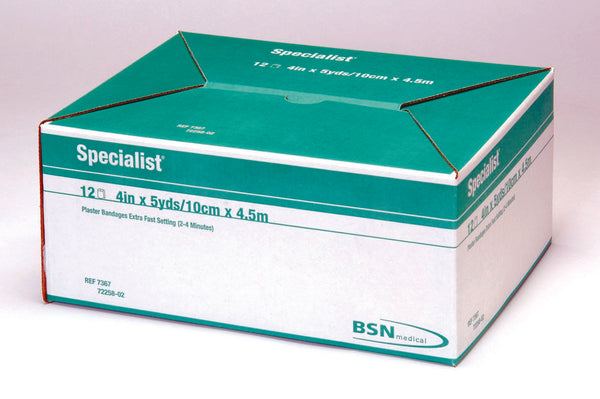 Plaster Splint Specialist 3 X 15 Inch Plaster of Paris White