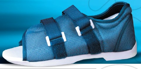 Post Op Shoe Darco Med Surg Large Female Navy Blue