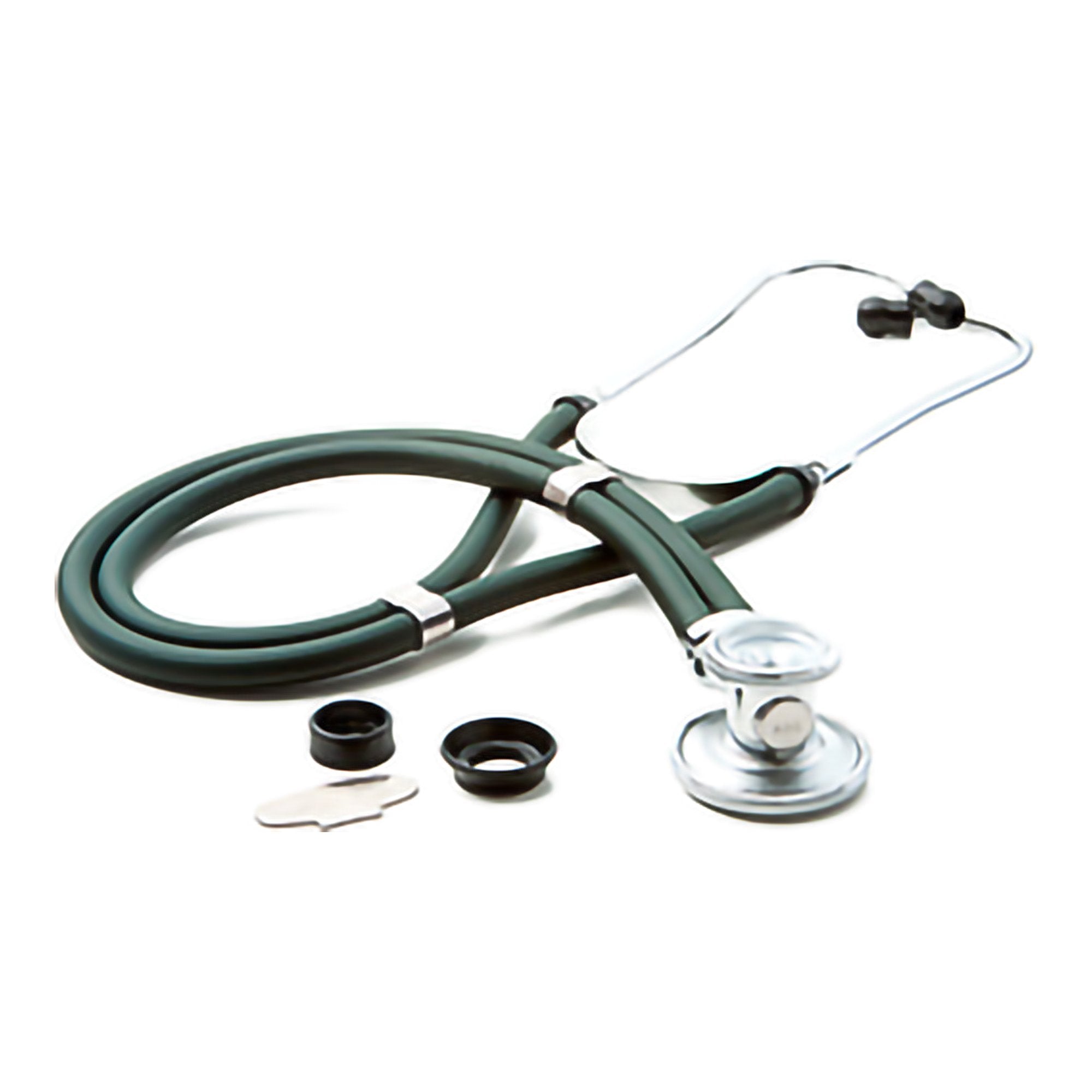 Sprague Stethoscope McKesson Green 2-Tube 22 Inch Tube Double Sided Chestpiece, Packaging Type- Each