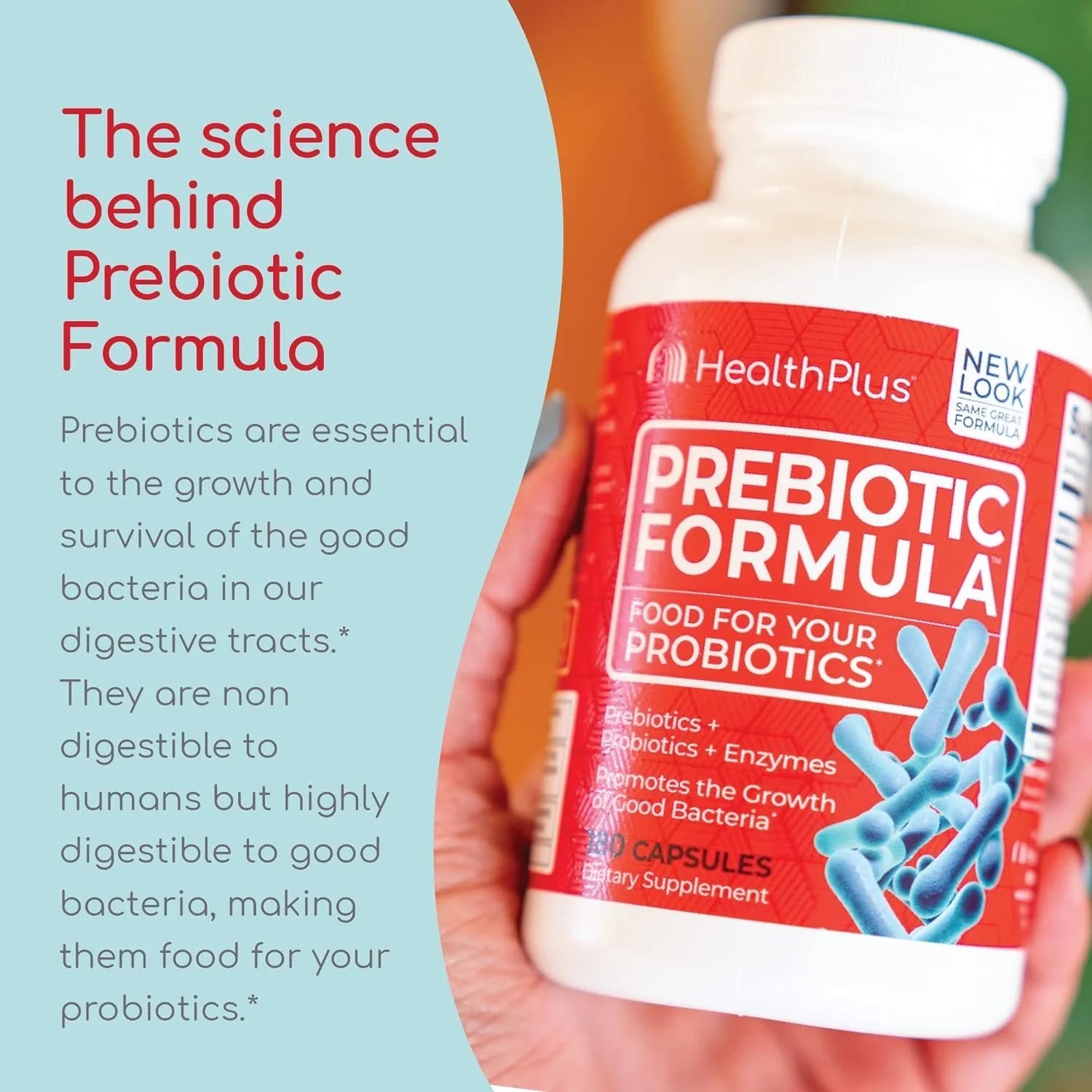 Prebiotic Formula, 180 Capsules, 60 Servings