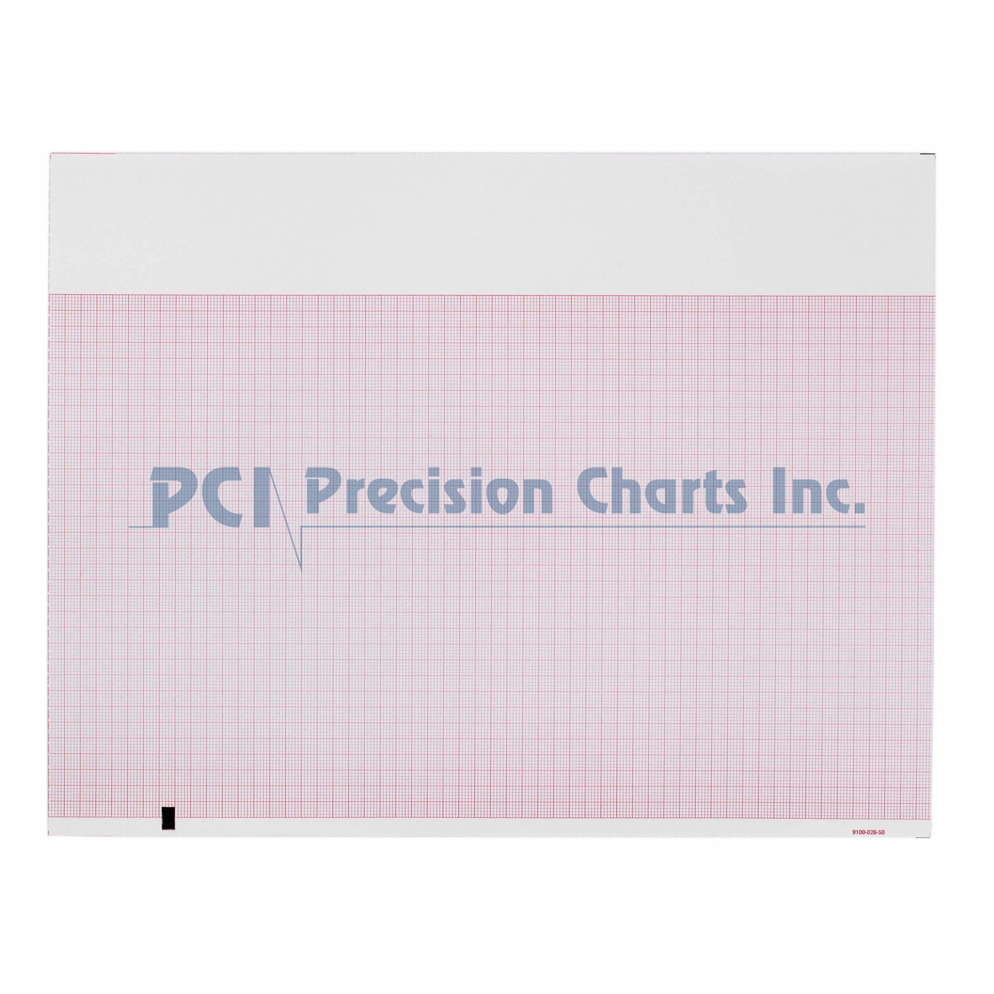 Recording Chart Paper Precision Charts Z Fold Red Grid
