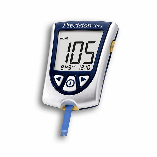 Blood Glucose and Ketone Meter Precision Xtra 5 Second Glucose, 10 Second Ketones Results Stores up to 450 Results No Coding Required,Packaging Type- Each