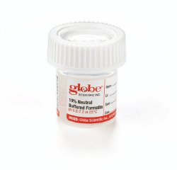 Prefilled Formalin Container Click It 48 mm Opening 20 mL Fill in 40 mL (1.35 oz.) Screw Cap Warning Label / Patient Information NonSterile