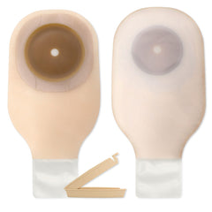 Ostomy Pouch Premier Flextend One Piece System 12 Inch Length Trim To Fit 2 1/2 Inch Stoma Drainable
