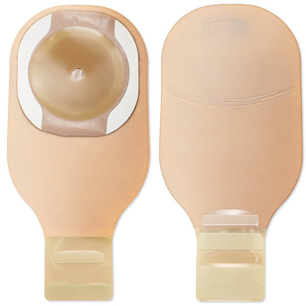 Ostomy Pouch Premier One Piece System 12 Inch Length Flat, Trim to Fit Up to 2 1/2 Inch Stoma Drainable