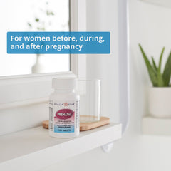 prenatal vitamin supplement healthstar tablet 100 per bottle packaging type case