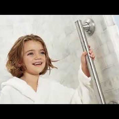 bathtub grab bar with storage
