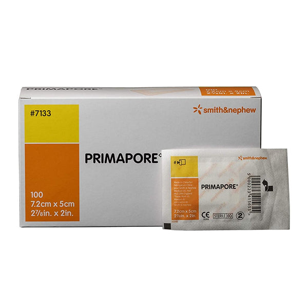 Island Dressing Primapore 2 X 3 Inch Rectangle Sterile Film Backing
