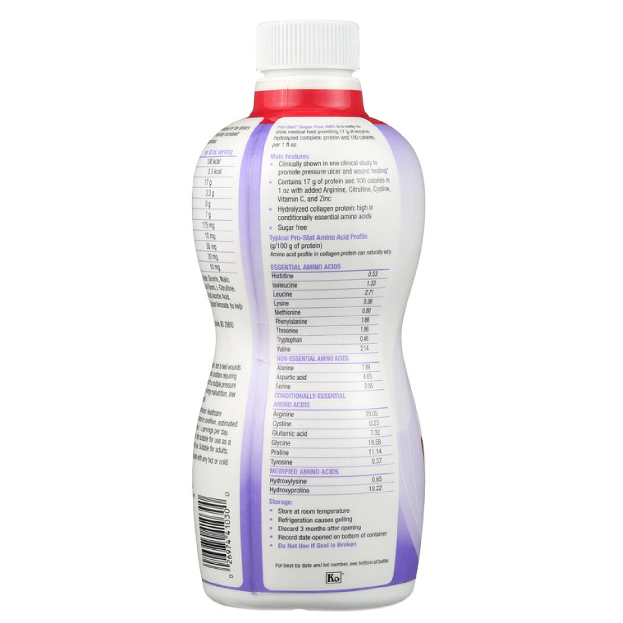 pro stat awc wild cherry punch complete liquid protein 30 ounce bottle pro stat awc oral supplement mk625365ea