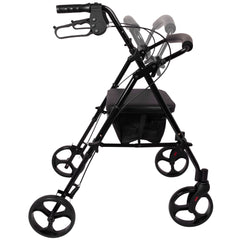 probasics aluminum height adjustable rollator 1
