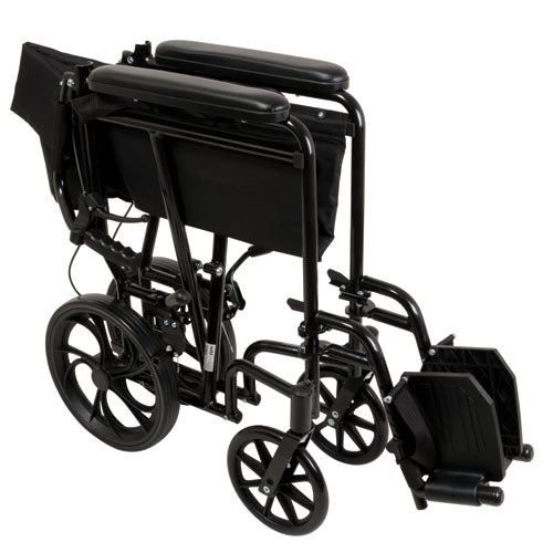 probasics aluminum transport chair 12 wheels