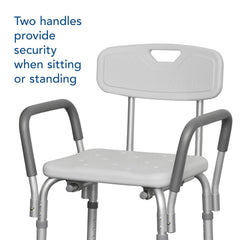 ProBasics Deluxe Shower Chair with Armrests